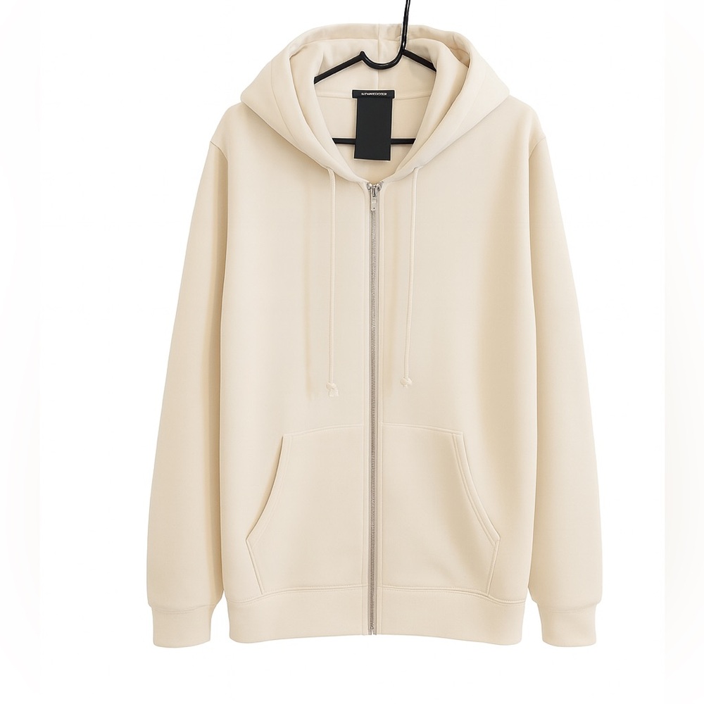NWT BRANDY MELVILLE Women Hoodie Oversized Fleece Jacket Sweatshirt Large/Xlarge